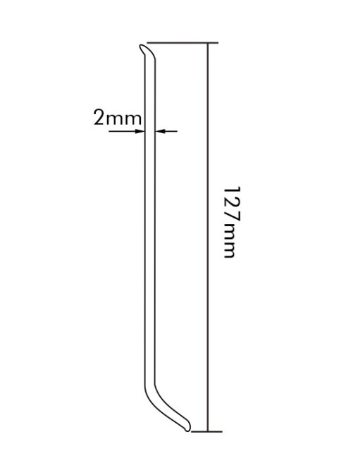 PVC S100-I Skirting Board