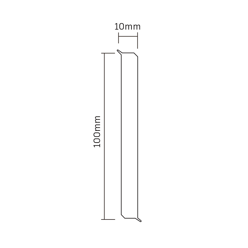 PVC F100-I Skirting Board