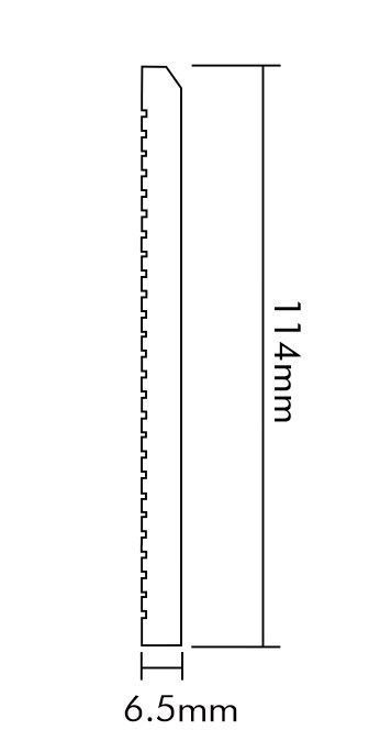 PVC S114-C Skirting Board