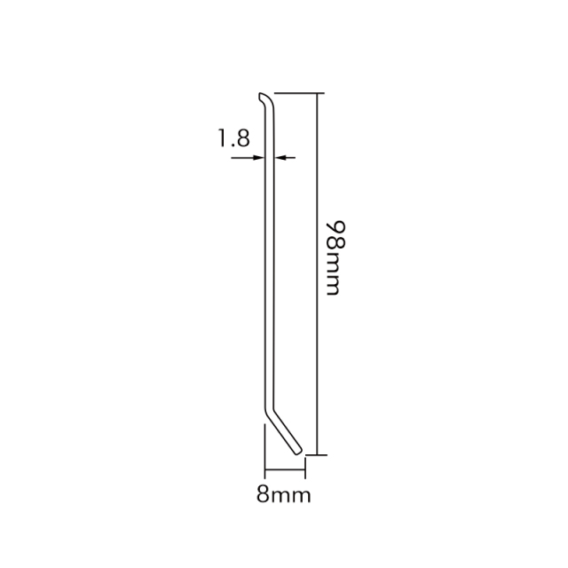 PVC S98-ISkirting Board