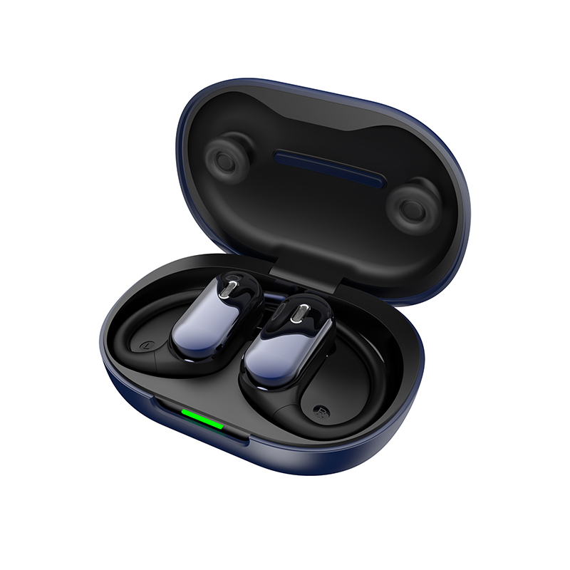 2-in-1 OWS Open Ear Cap ANC+ENC Detachable lanyard earphone
