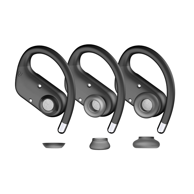 2-in-1 OWS Open Ear Cap ANC+ENC Detachable lanyard earphone