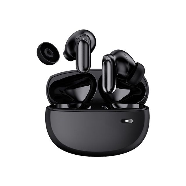 4-Mic ENC/ANC Noise Cancellation In-Ear/Semi-In-Ear Free Switching Suitable for Different Scenarios Earbuds