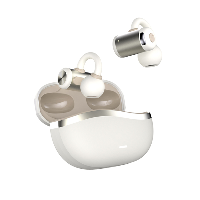 Clip-on Bluetooth Comfortable and Physical Control Button Earphones