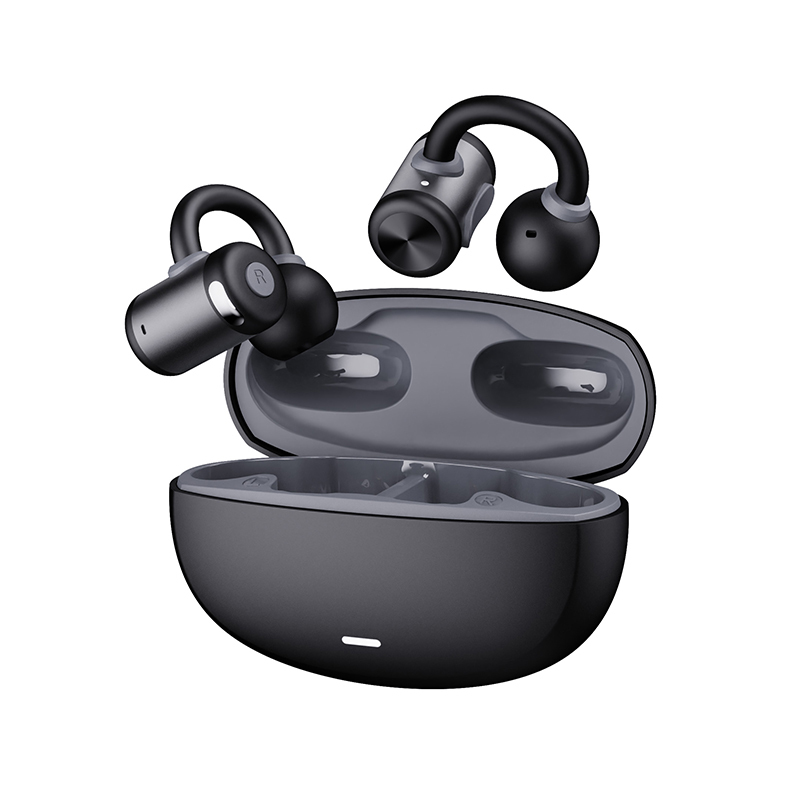 Comfortable and directional sound transmission effectively reduces sound leakage clip-on buletooth earphones