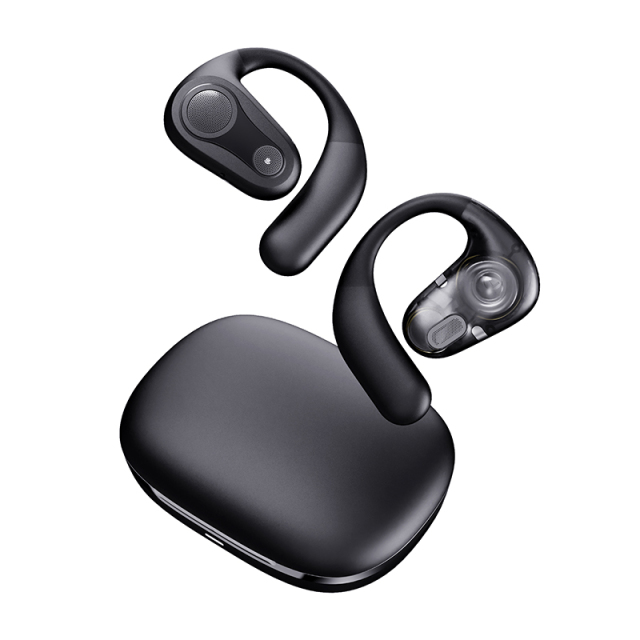 Built-in 2 Large Dynamic Speakers, 4 Mics ENC OWS Buletooth Earphones