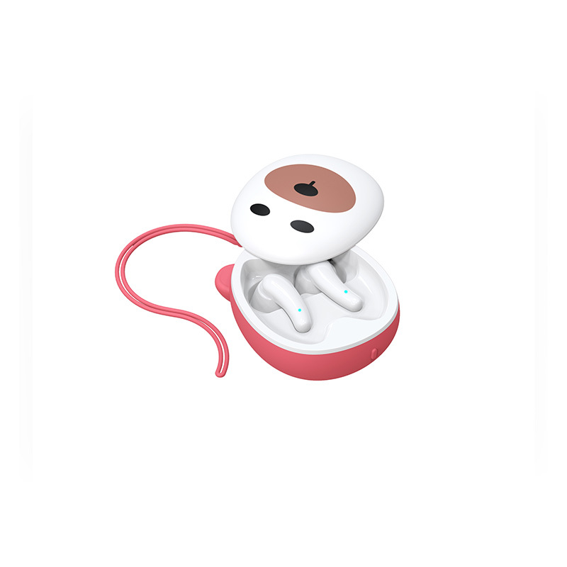 Cartoon shape designed DIY the patterns TWS earphones
