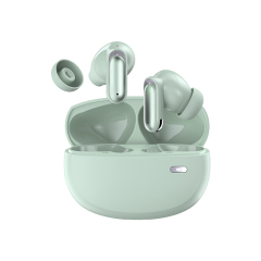 4-Mic ENC/ANC Noise Cancellation In-Ear/Semi-In-Ear Free Switching Suitable for Different Scenarios Earbuds