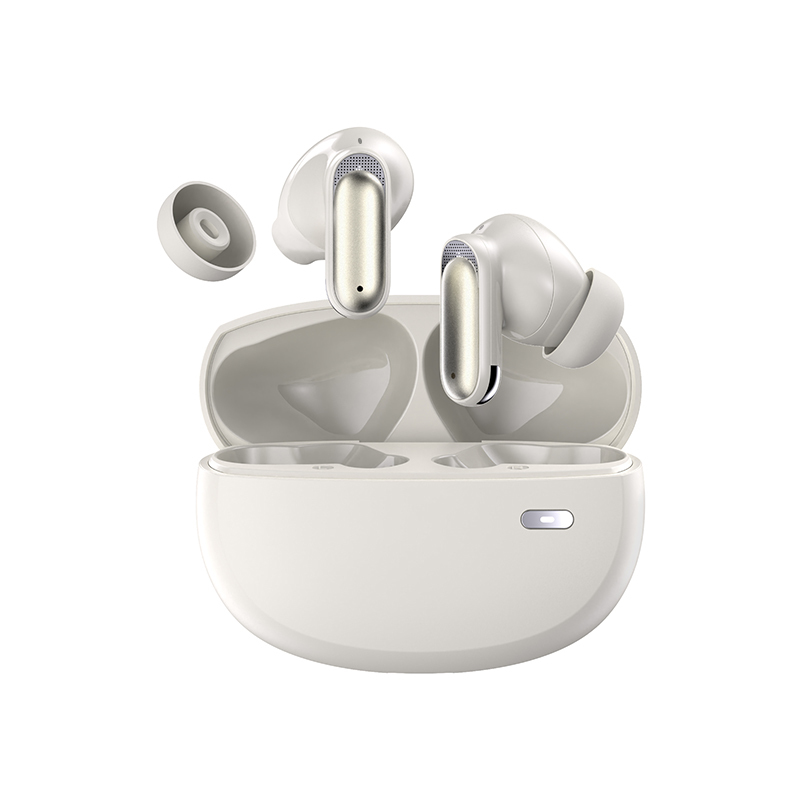 4-Mic ENC/ANC Noise Cancellation In-Ear/Semi-In-Ear Free Switching Suitable for Different Scenarios Earbuds