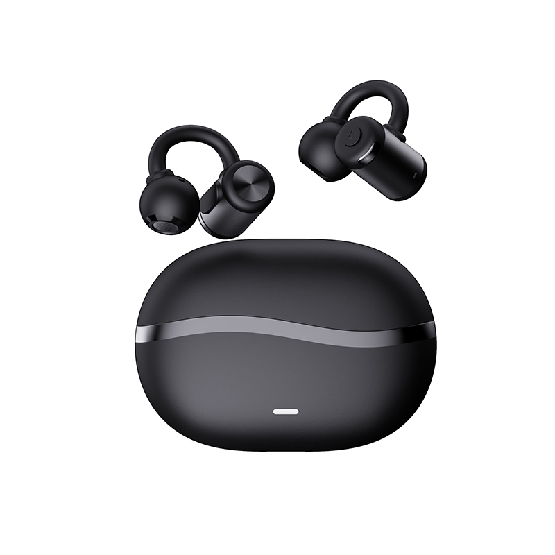Clip-on Bluetooth Comfortable and Physical Control Button Earphones