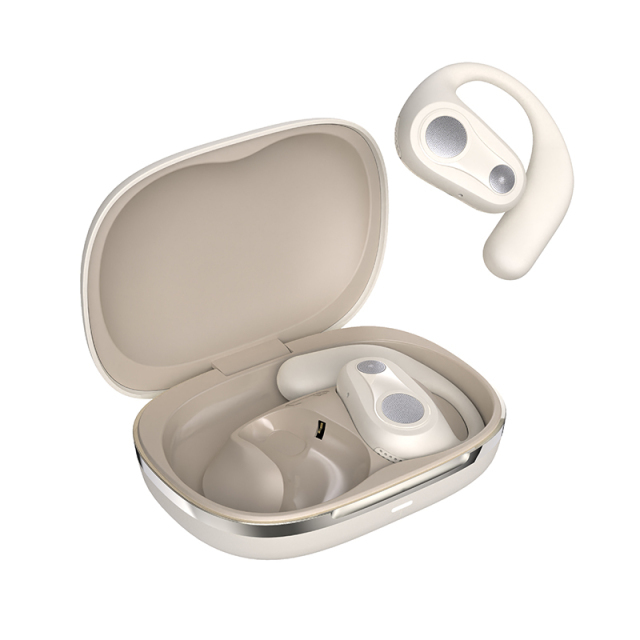 Built-in 2 Large Dynamic Speakers, 4 Mics ENC OWS Buletooth Earphones