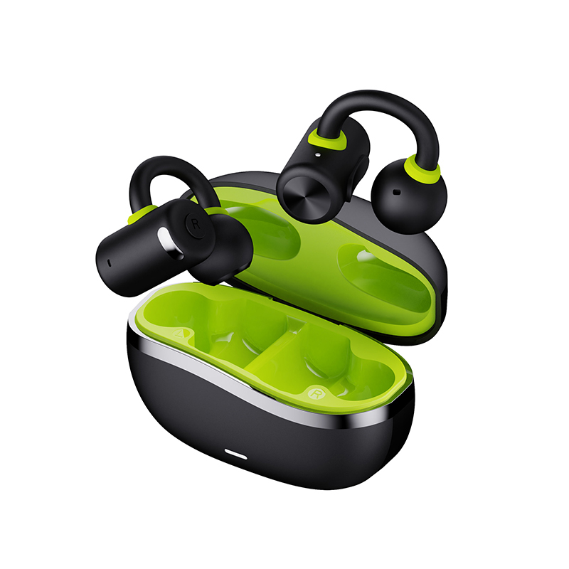 Clip-on Bluetooth Comfortable and Physical Control Button Earphones