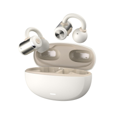 Comfortable and directional sound transmission effectively reduces sound leakage clip-on buletooth earphones