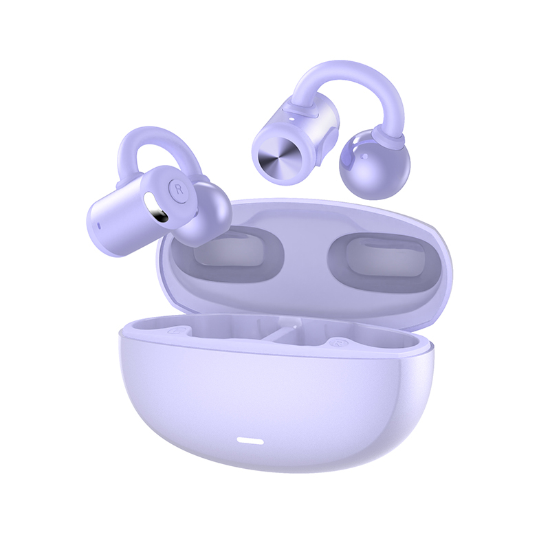 Comfortable and directional sound transmission effectively reduces sound leakage clip-on buletooth earphones