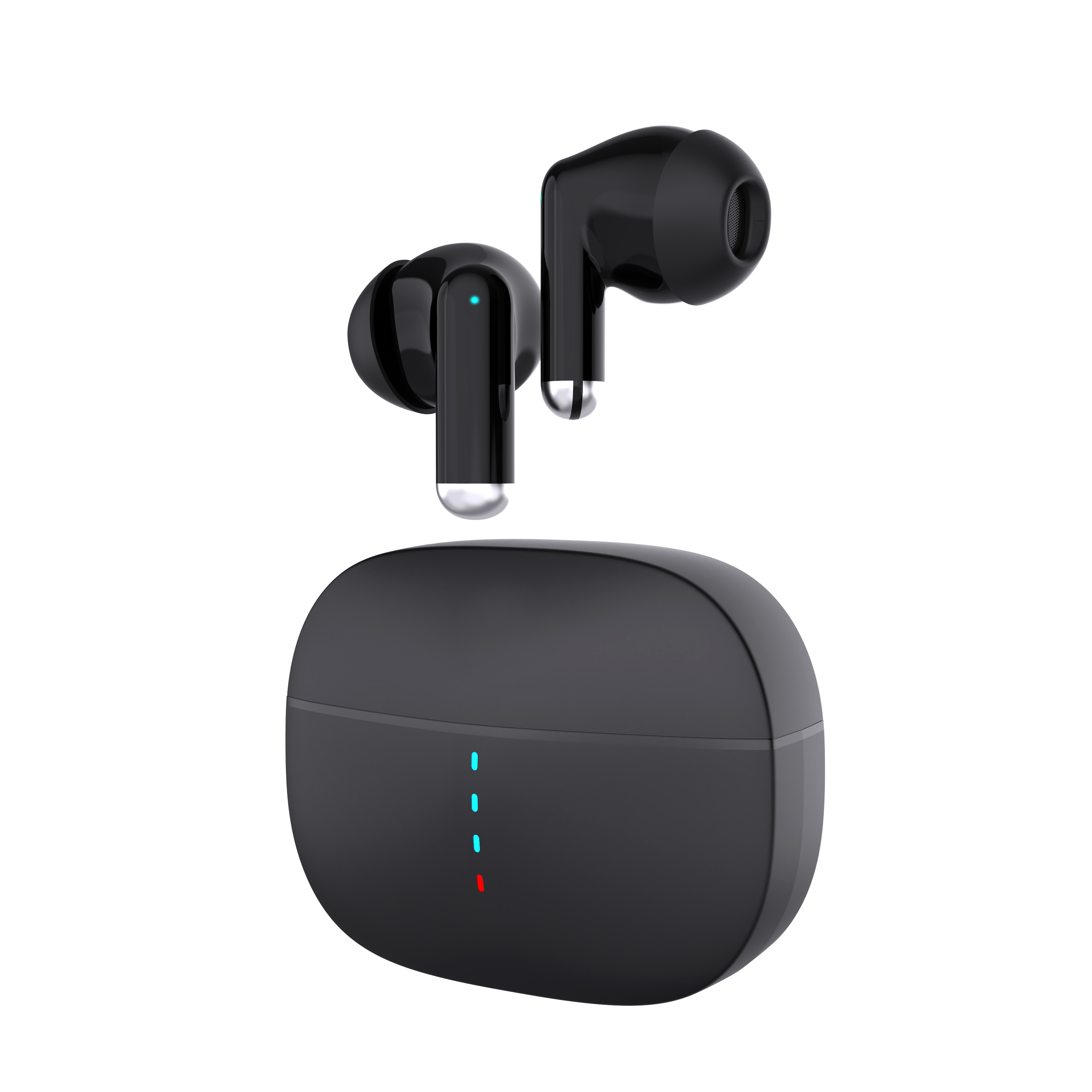 Mini lightweight body with a side flip cover design buletooth earphones