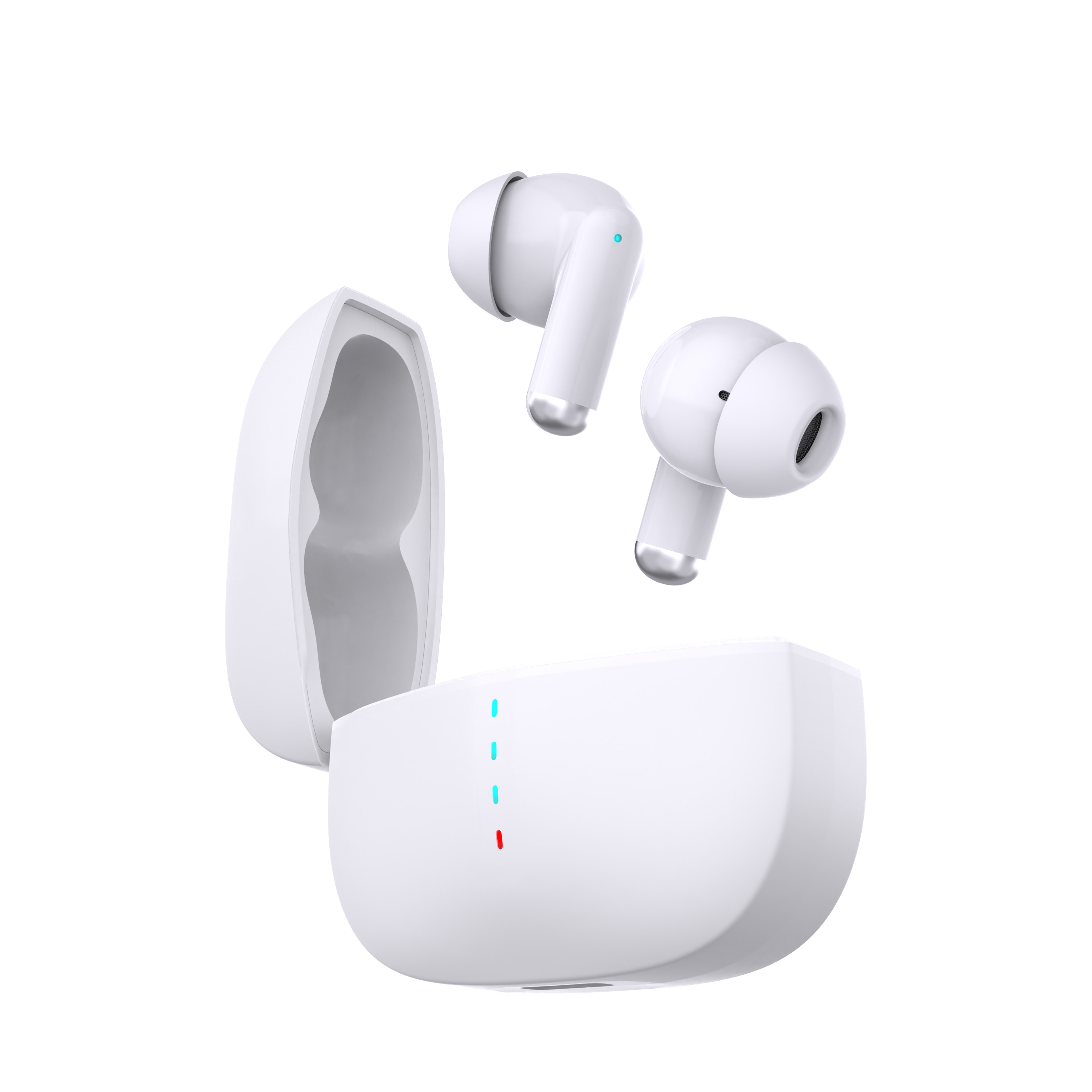 Mini lightweight body with a side flip cover design buletooth earphones