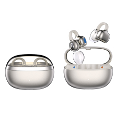Clip-on with Silicone Ear Tips OWS Earphones