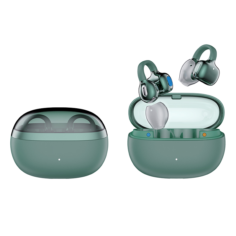 Clip-on with Silicone Ear Tips OWS Earphones