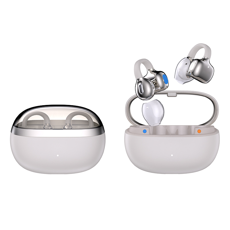Clip-on with Silicone Ear Tips OWS Earphones