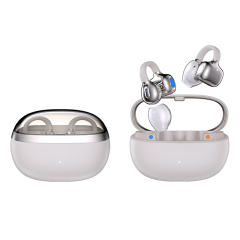 Clip-on with Silicone Ear Tips OWS Earphones