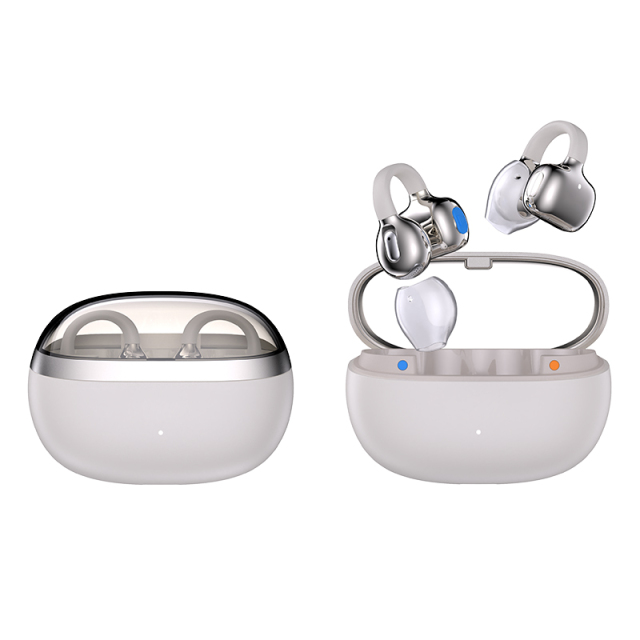 Clip-on with Silicone Ear Tips OWS Earphones