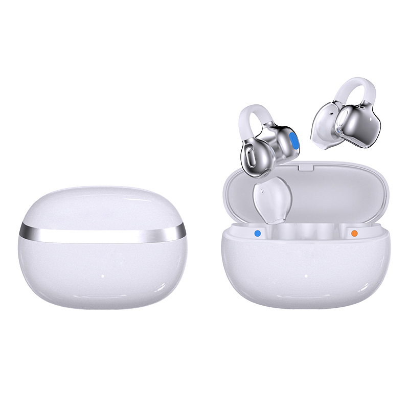 Clip-on with Silicone Ear Tips OWS Earphones