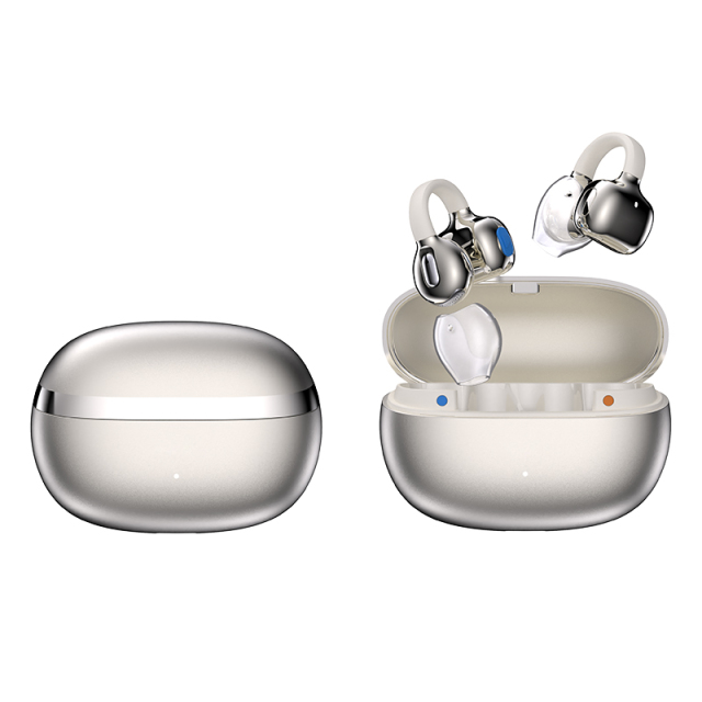Clip-on with Silicone Ear Tips OWS Earphones
