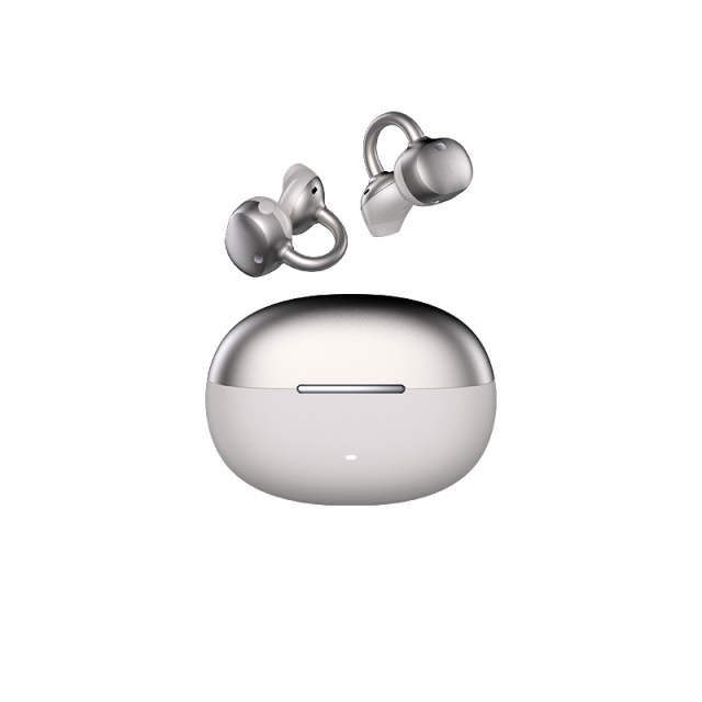 Clip-on with Silicone Ear Tips OWS Earphones