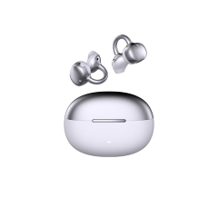 Clip-on with Silicone Ear Tips OWS Earphones
