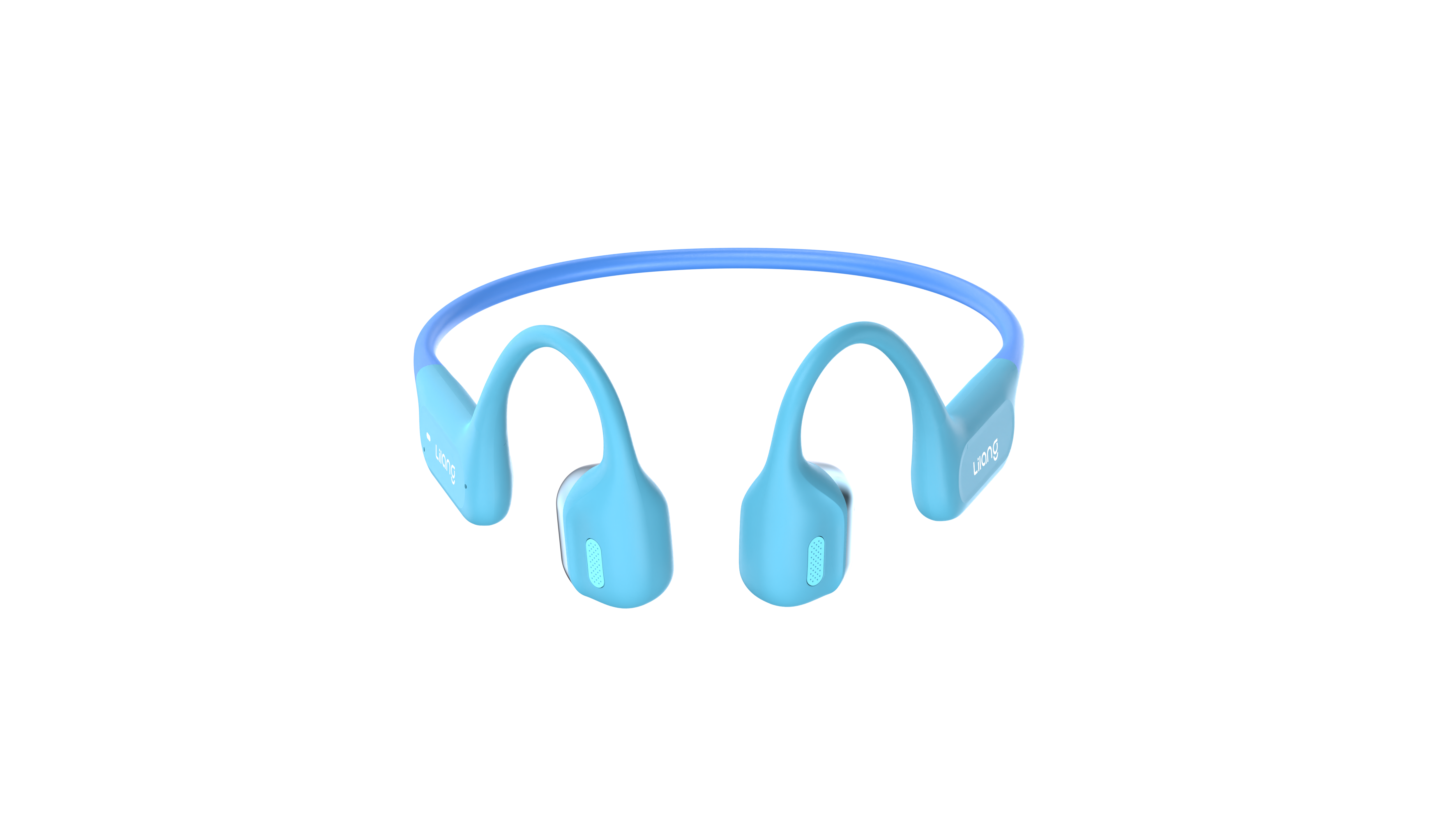 Integrated Bone+air conduction hybrid bluetooth headphone