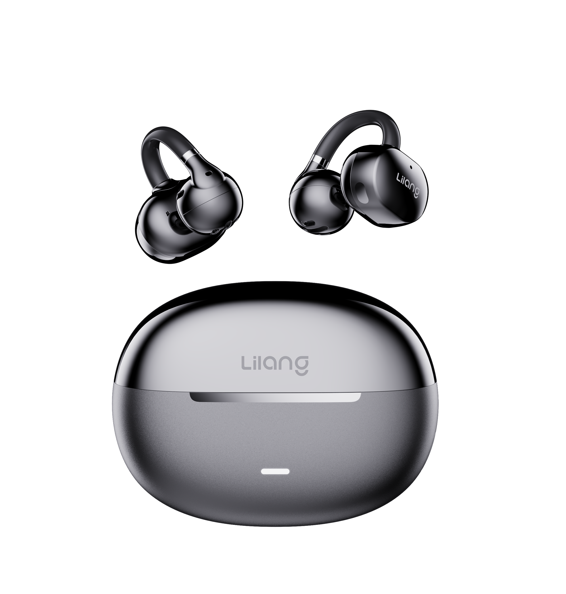 Clip-on with Silicone Ear Tips OWS Earphones