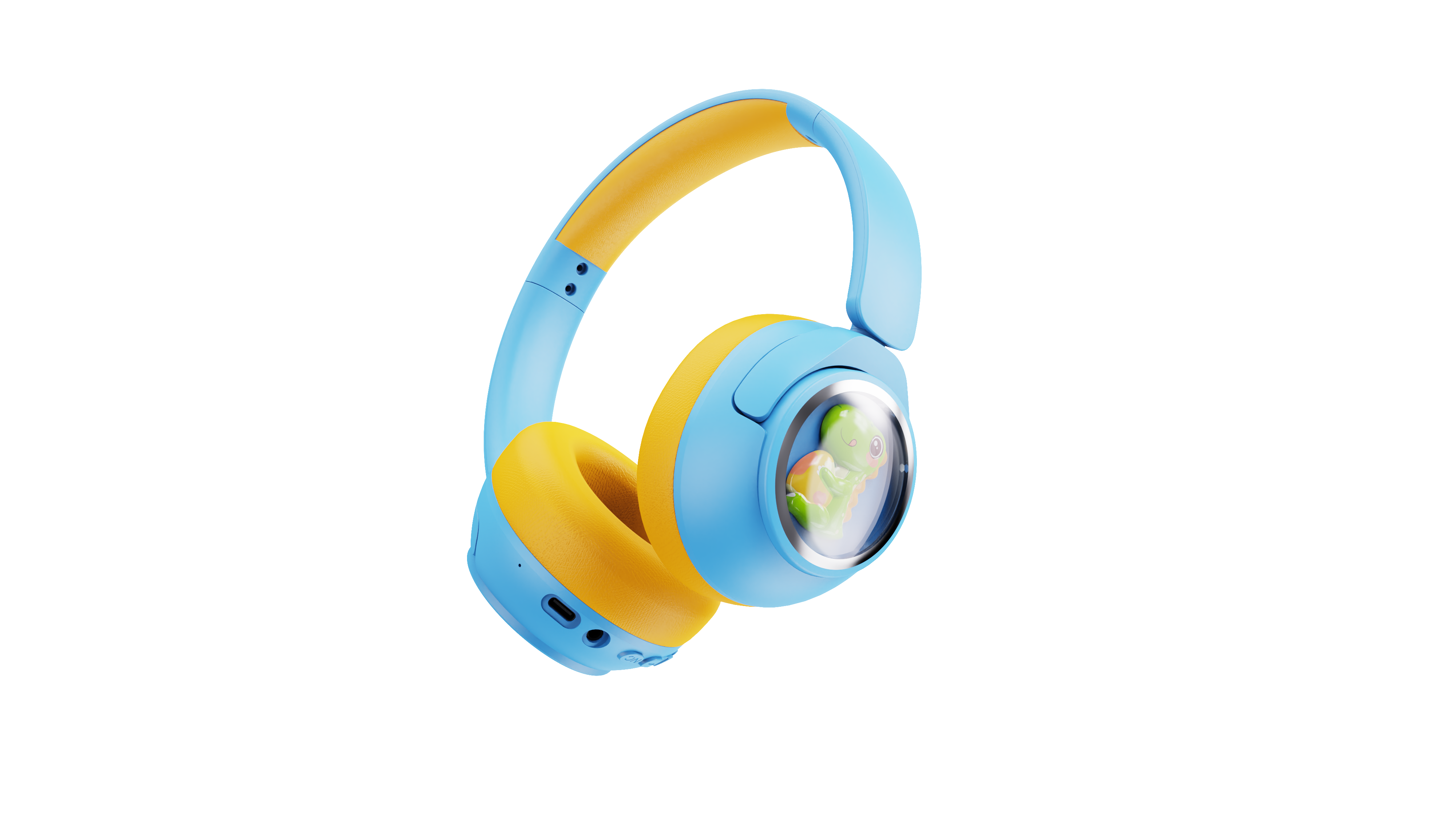 Over Ear Kids Wireless Headphones-Battery Removable