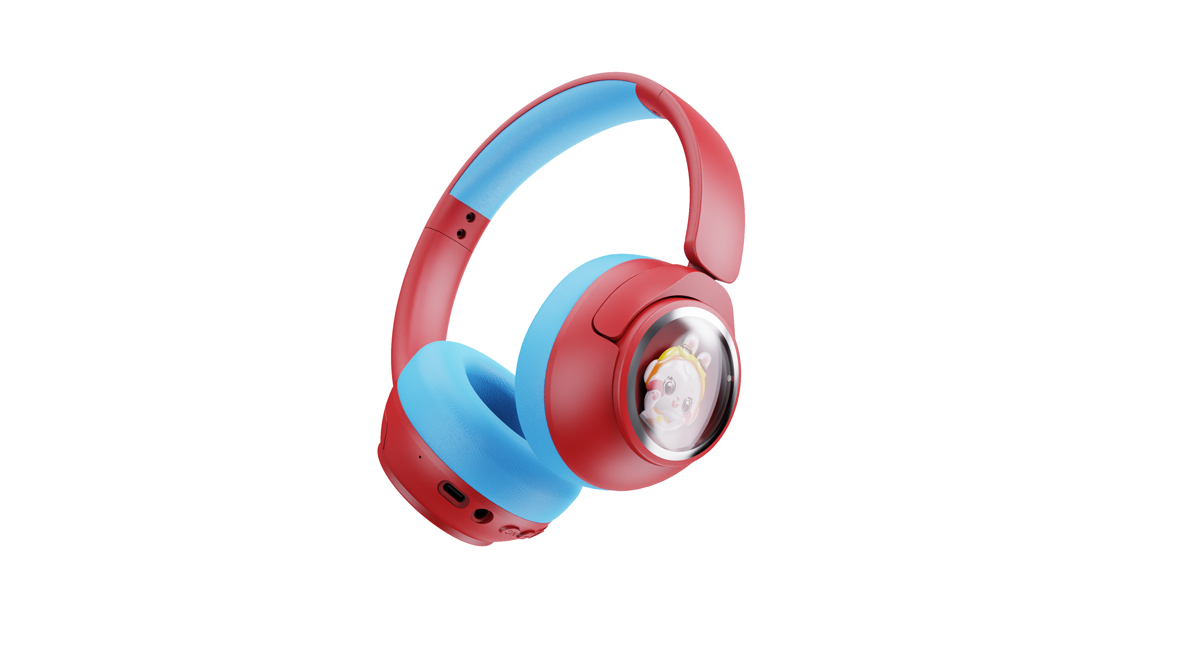 Over Ear Kids Wireless Headphones-Battery Removable