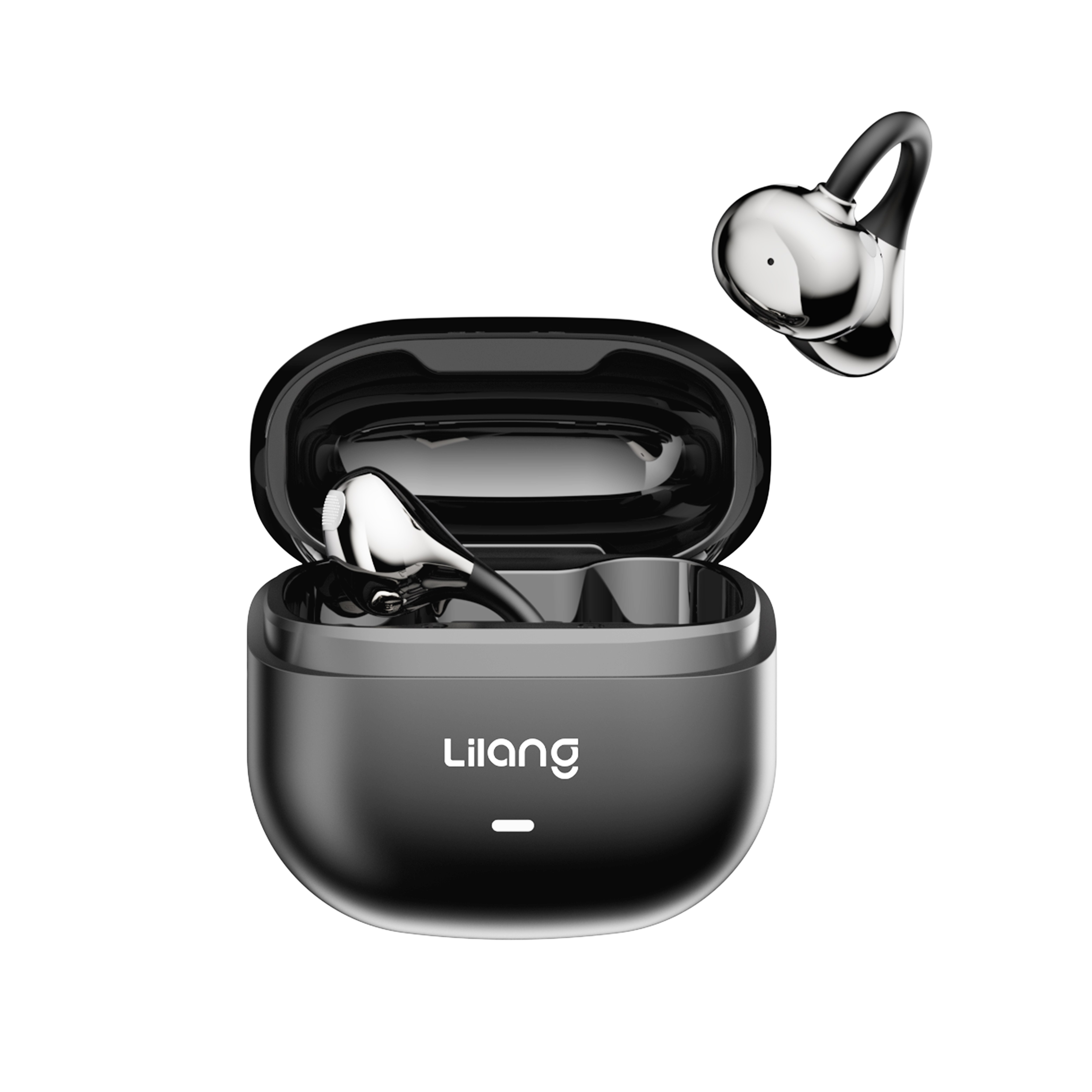 Clip-on with Silicone Ear Tips OWS Earphones