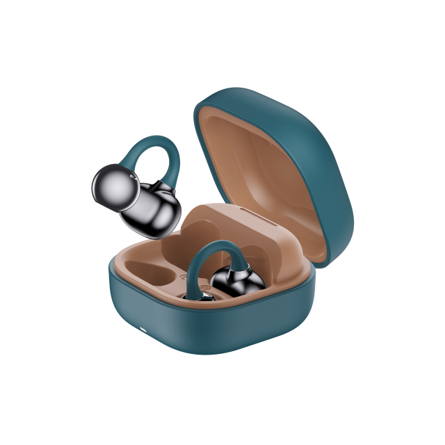 Clip-on with Silicone Ear Tips OWS Earphones