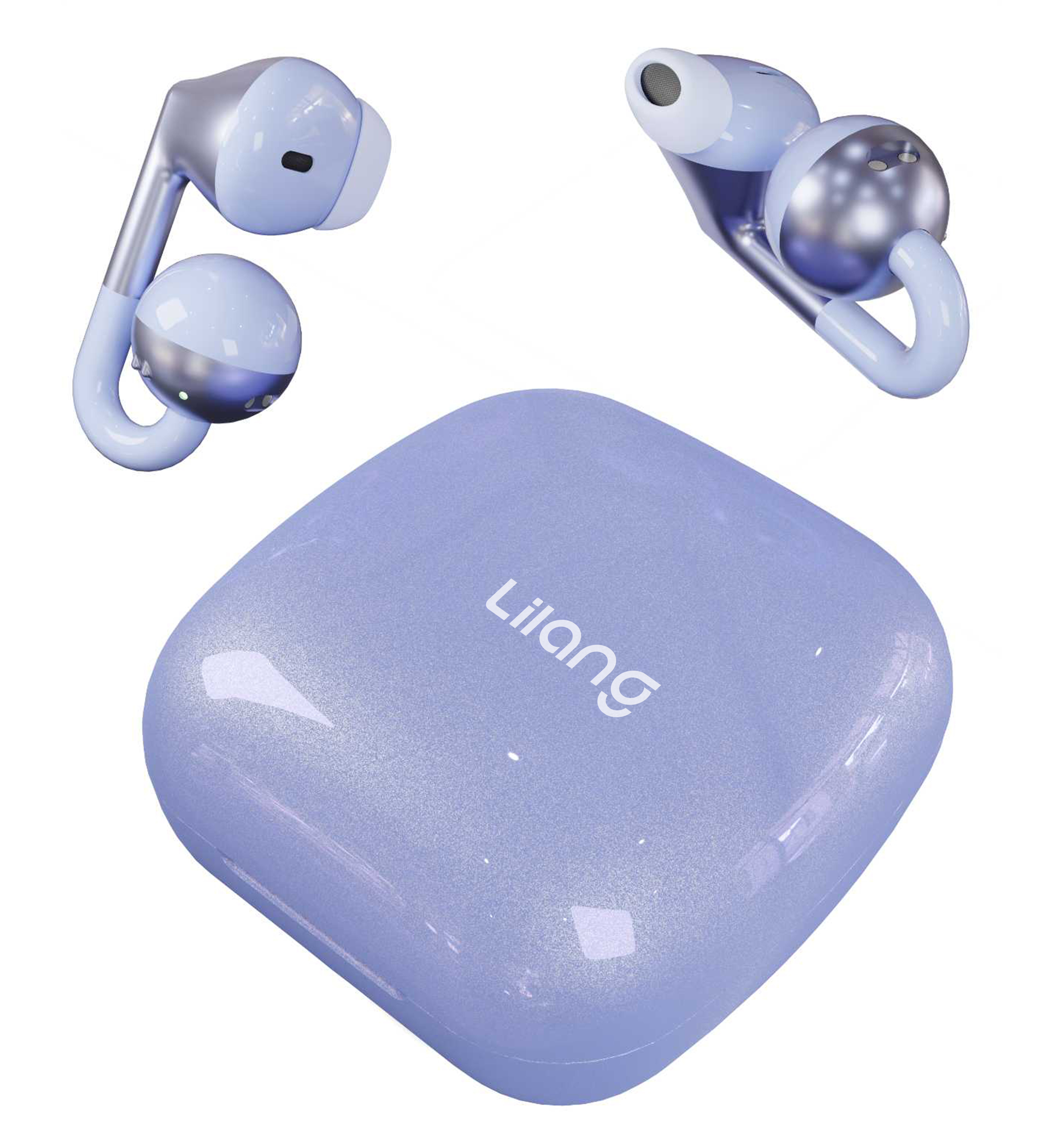 Clip-on with Silicone Ear Tips OWS Earphones