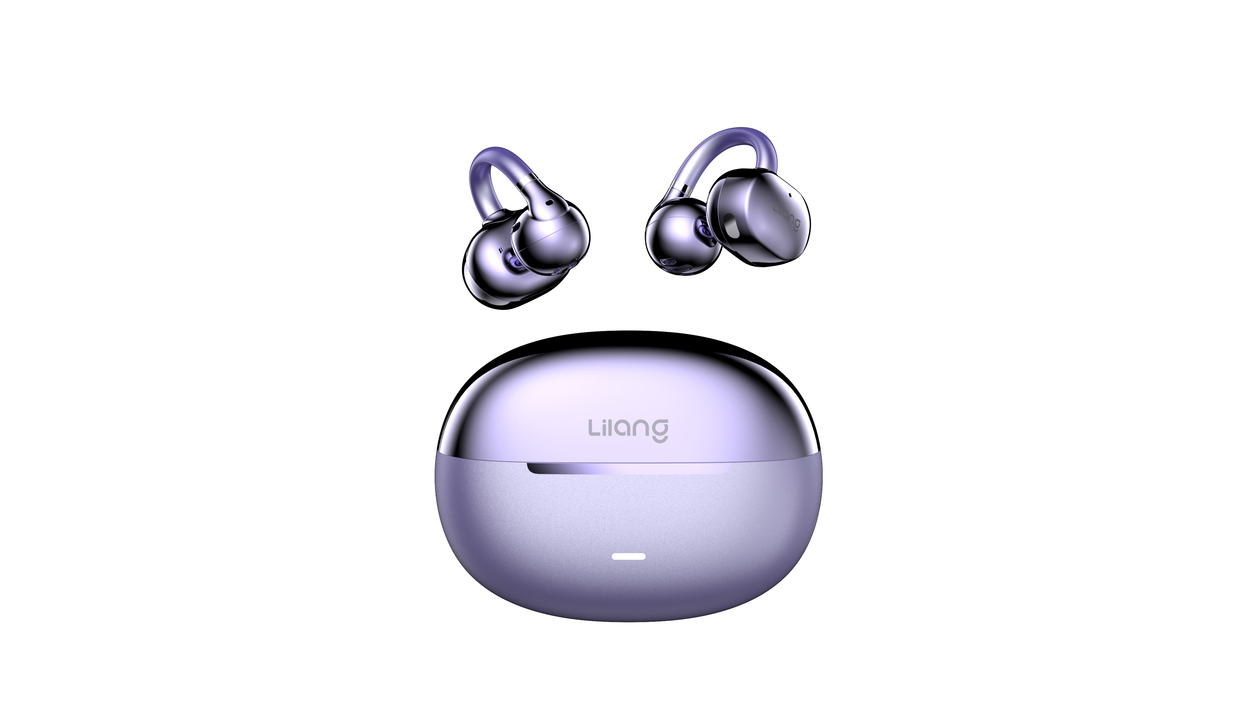 Clip-on with Silicone Ear Tips OWS Earphones