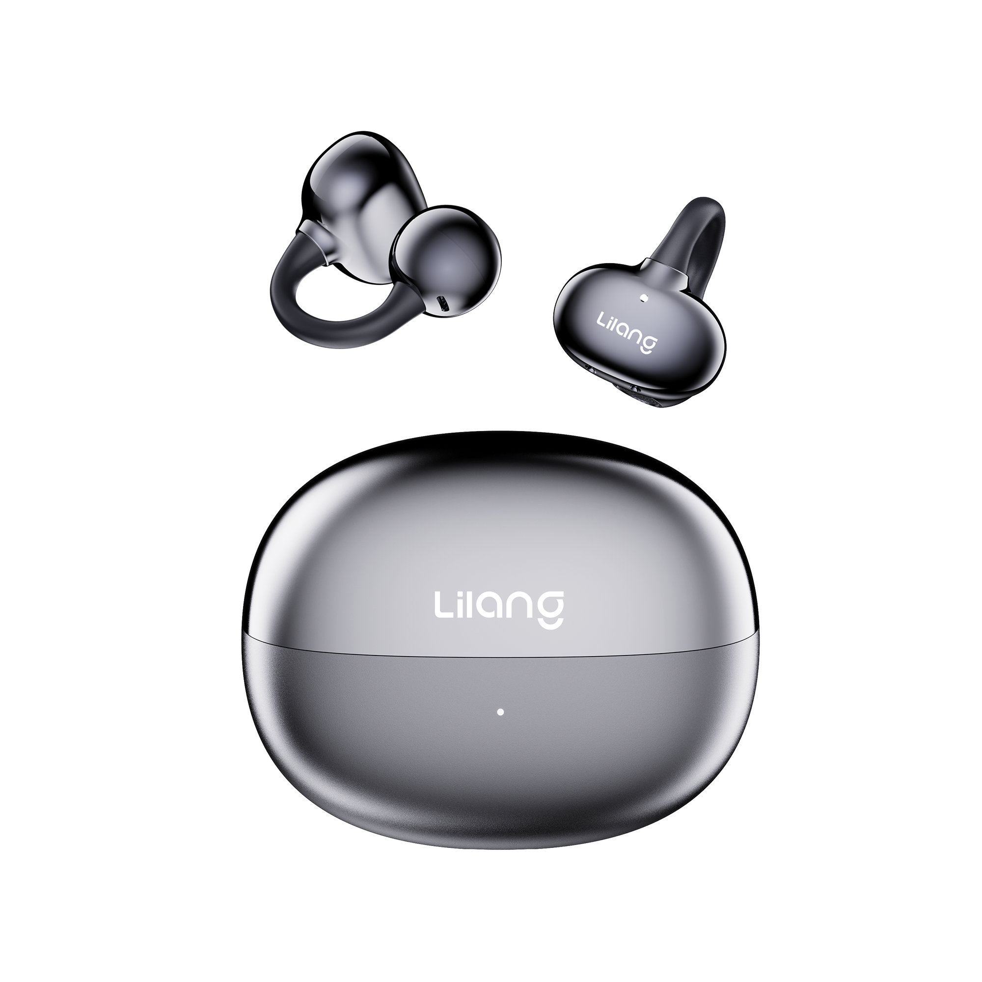 Clip-on with Silicone Ear Tips OWS Earphones