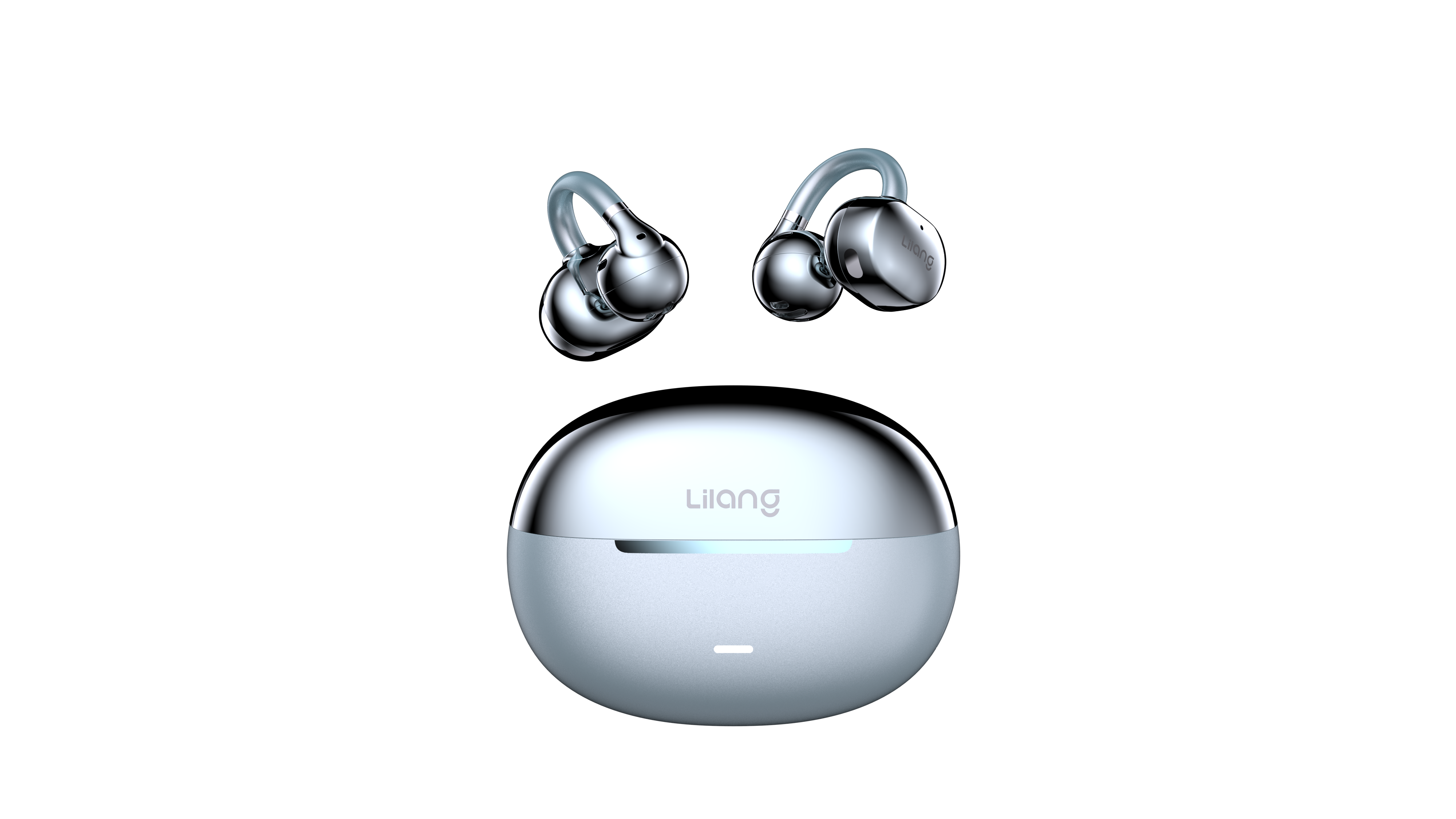 Clip-on with Silicone Ear Tips OWS Earphones