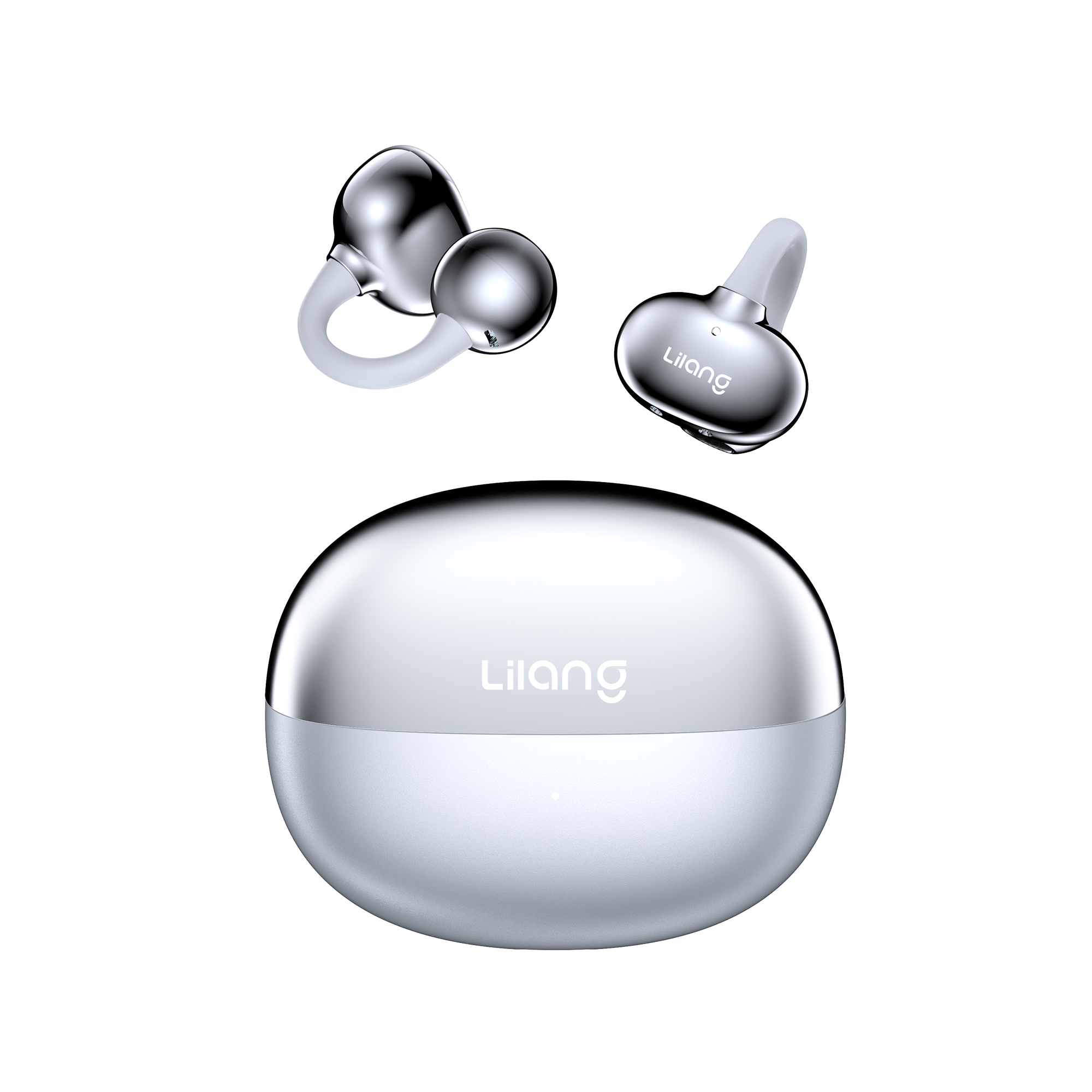 Clip-on with Silicone Ear Tips OWS Earphones