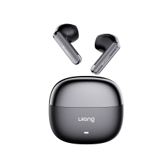 Semi-ear 6mics FF+FB  Noise Reduction ANC+ENC Noise Cancelltation TWS Earphones
