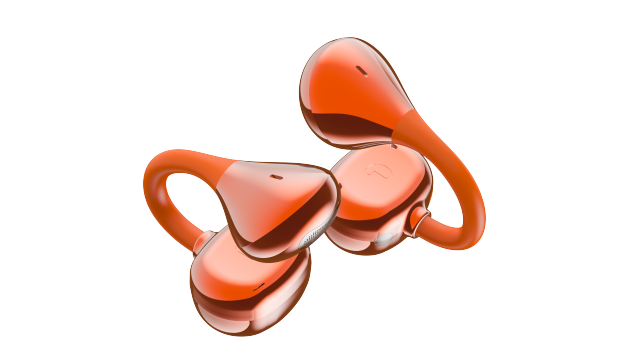 Clip-on with Silicone Ear Tips OWS Earphones