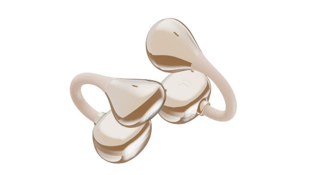 Clip-on with Silicone Ear Tips OWS Earphones