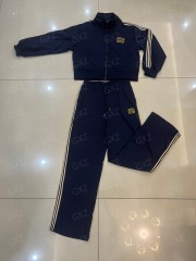 Женский комплект из двух предметов: жакет с длинными рукавами и брюки с вышивкой