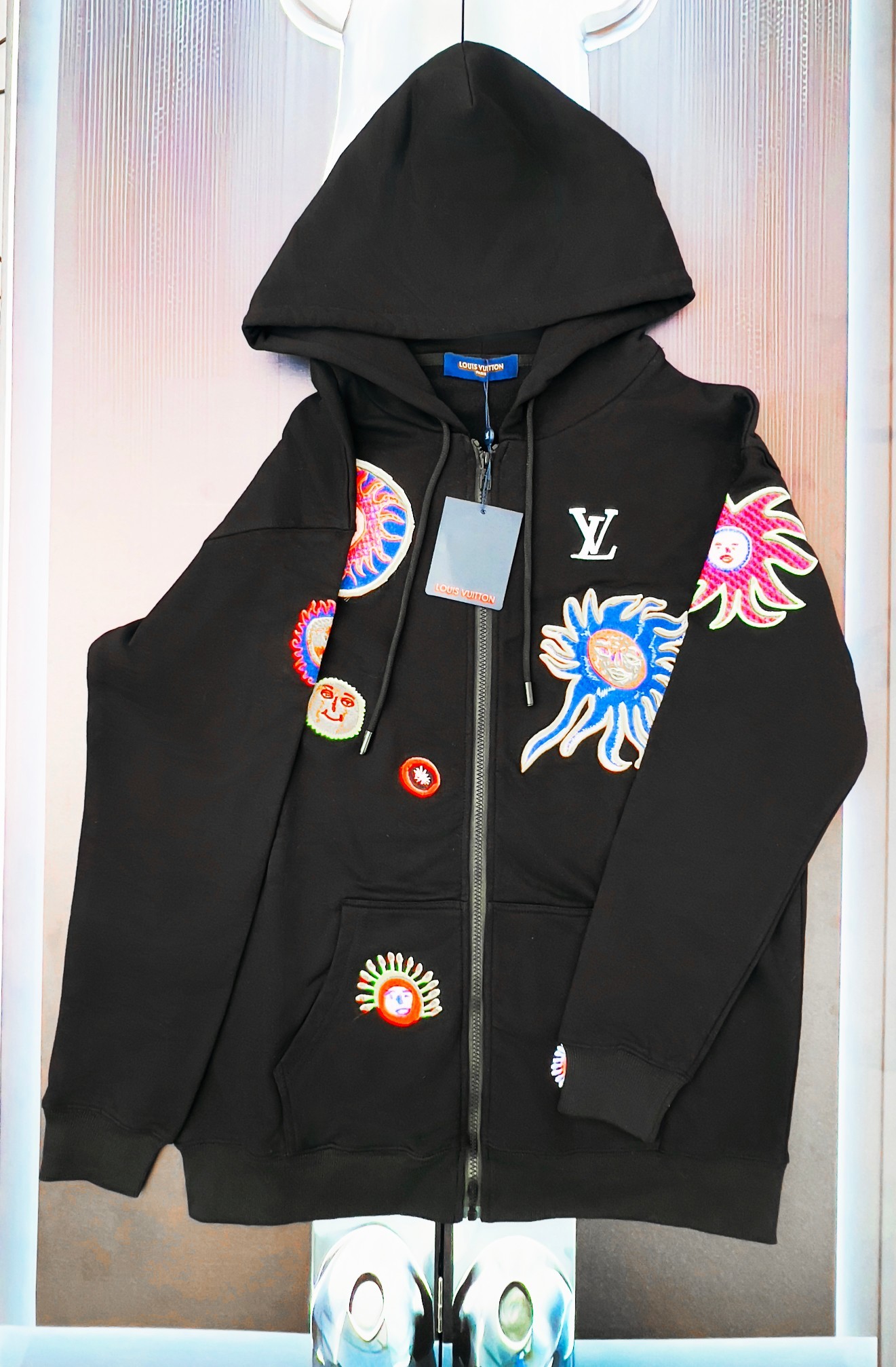 GXZ Premium White Hoodie with Custom Embroidery | Stylish & Comfortable Apparel