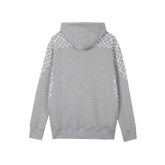 GXZ Gray Monogram Hoodie – Premium Customizable Designer Apparel for Men & Women