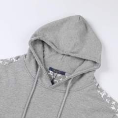 GXZ Gray Monogram Hoodie – Premium Customizable Designer Apparel for Men & Women