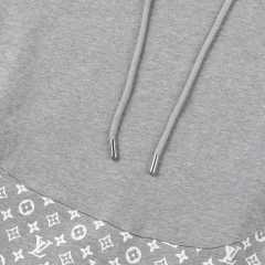 GXZ Gray Monogram Hoodie – Premium Customizable Designer Apparel for Men & Women