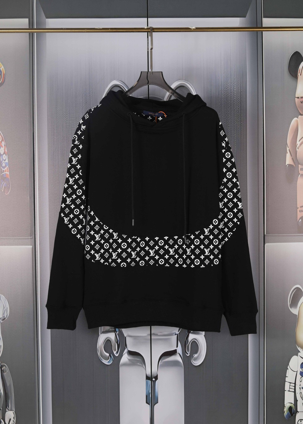 GXZ Gray Monogram Hoodie – Premium Customizable Designer Apparel for Men & Women