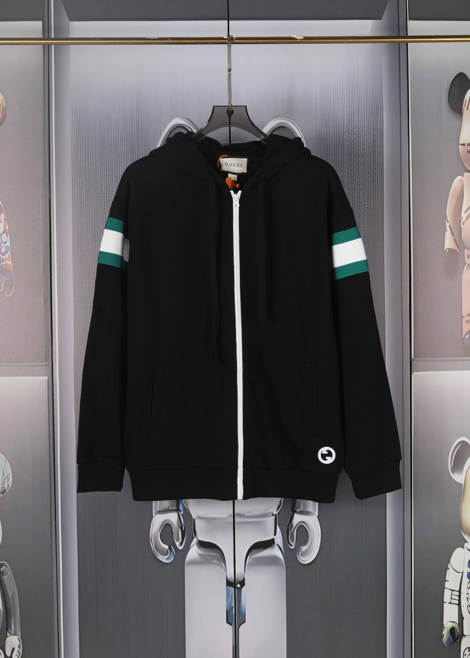 GXZ Gray Monogram Hoodie – Premium Customizable Designer Apparel for Men & Women